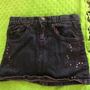 Purple wash denim skirt size 10